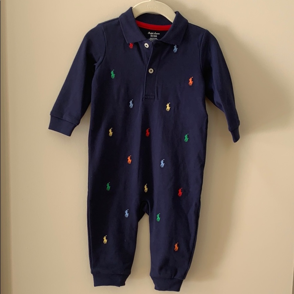 New, Ralph Lauren Infant Romper Size 9 Month
